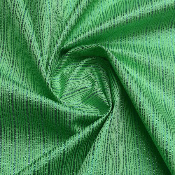 Tecido Lurex Ondas Verde 207