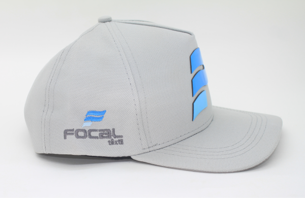 Boné Focal Trucker Cinza Claro - Image 3